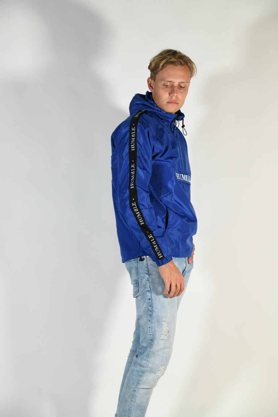 Royal Blue Windbreaker