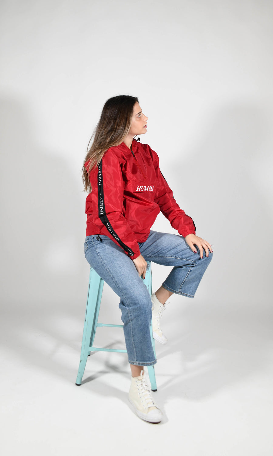 Maroon Windbreaker